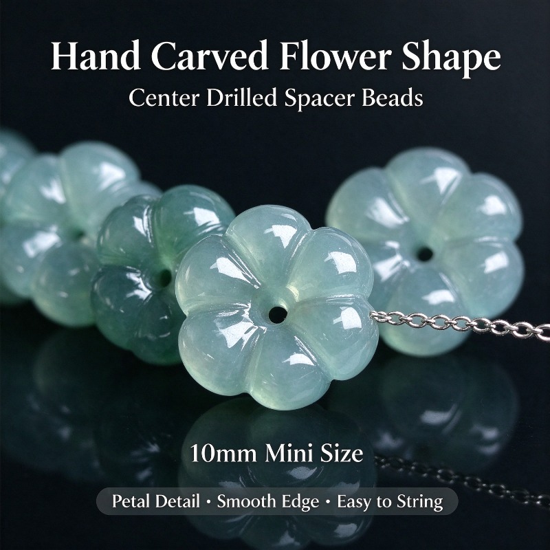10PC Hand Carved Natural Burma - Beading review and price
