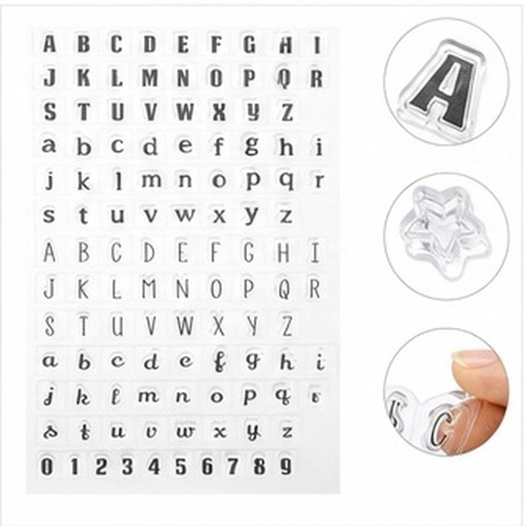 4Pcs Transparent Silicone Clea - Clear Silicone Stamps For Card Making review and price